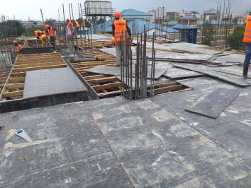 Slab casting