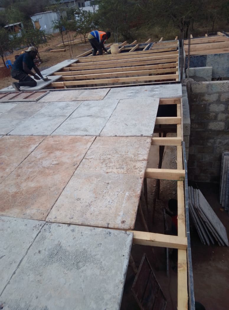 Roofing sheet installation