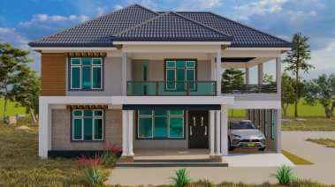 Two storey house design