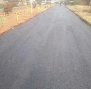 Tarmacked road