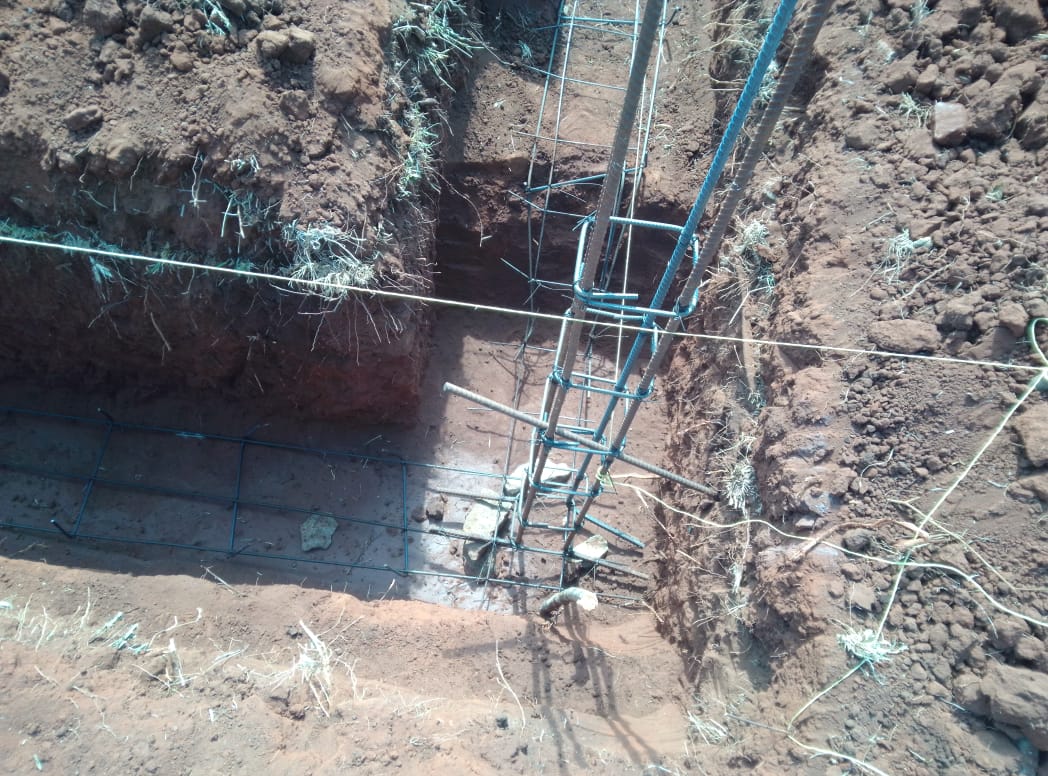 Reinforced foundation walling