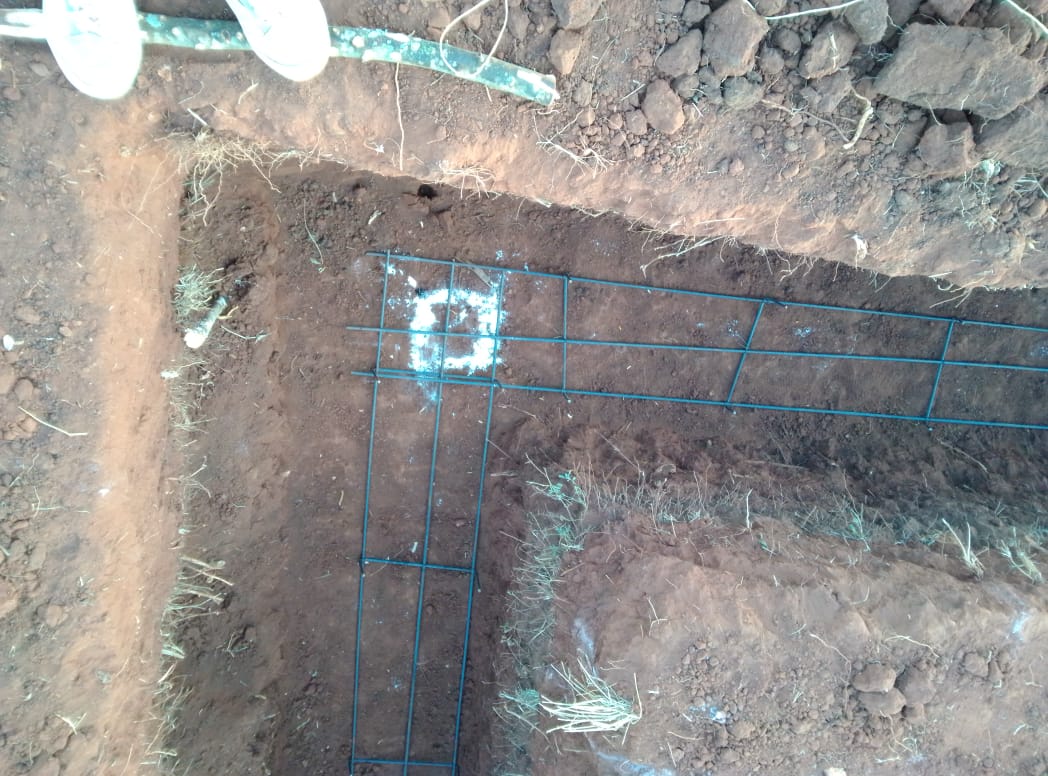 Foundation trench marking