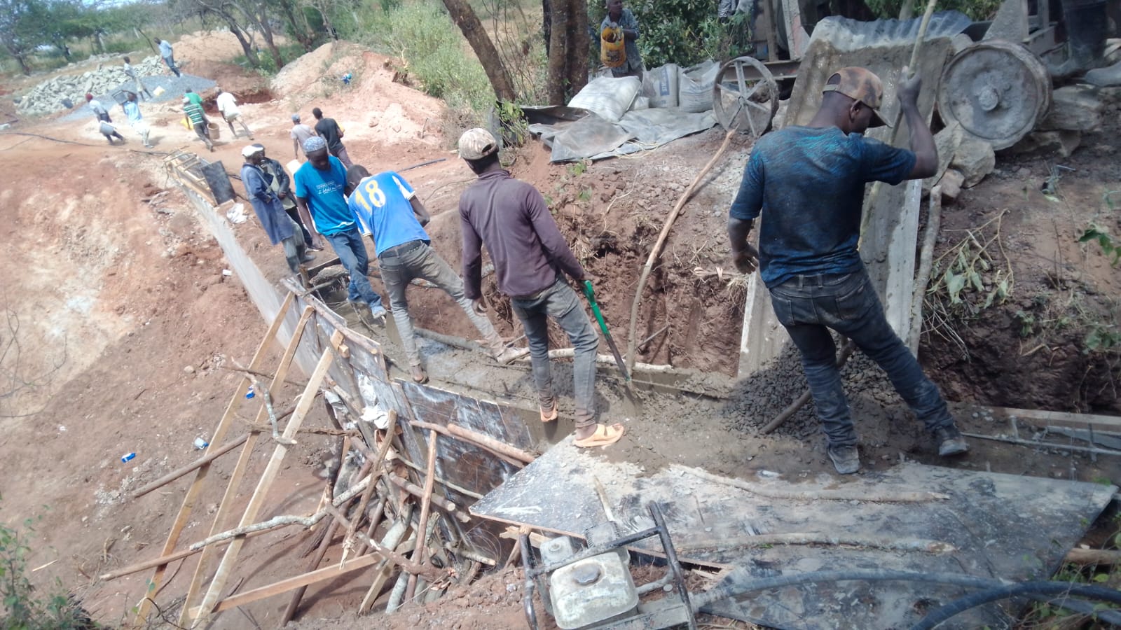 Stone Wall Construction
